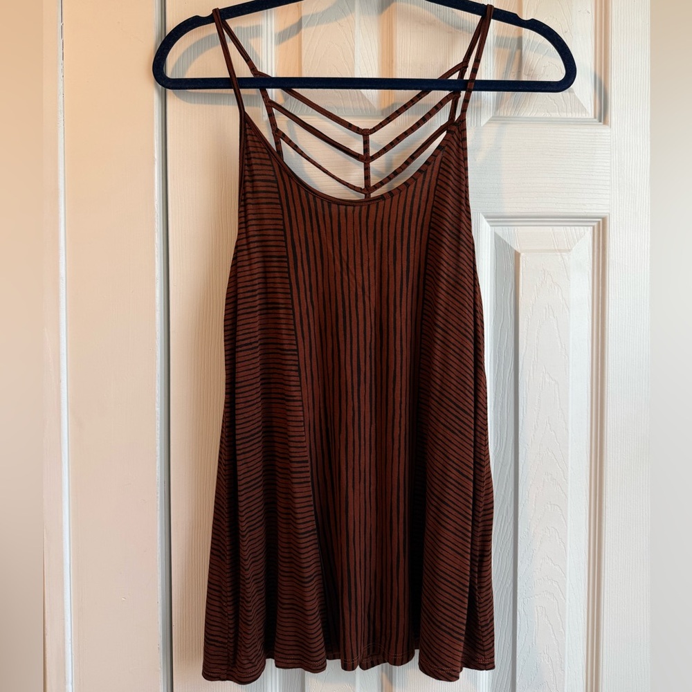 Apt 9 Striped Sleeveless Top